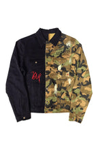 Load image into Gallery viewer, Bistre Men&#39;s Heavy Washed Half and Half Twill Jacket
