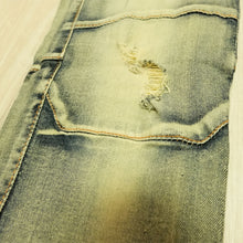 Load image into Gallery viewer, Sandy Gold Ripped Denim
